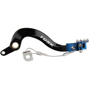 TUSK Aluminium Brake Pedal Tip Blue Tip متوافق مع Yamaha YZ250F 2010-2025/YZ250FX 2015-2025