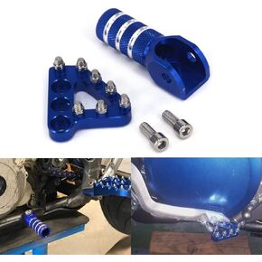 Rear Brake Pedal & Gear Shifter Lever Tips for 2004-2010 125-530cc Motorcycles, SMC690, SUPERMOTOR/Enduro 690, SUPERENDUROR Adventure/s 950 990, Blue