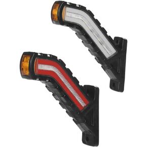 مقطورة مقاومة للماء LED Outling Marker Light ، علامة جانبية ، مصابيح LED ، تناسب شاحنات البيك آب 12V-24V ، شاحنات ، مقطورات