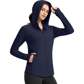 G Gradual Women's Sun Protection Jacket UPF 50+ Lightweight Long Sleeve UV Shirt Summer Hoodie for Women Hiking