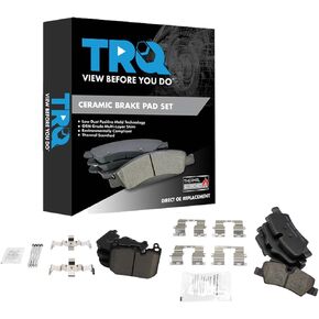 TRQ Brake Pads Ceramic Compatible with 2017-2020 Mini Cooper