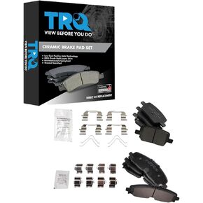 منصات الفرامل TRQ متوافقة مع 2020-2021 Buick Enclave 2021 Cadillac XT5 XT6 Chevrolet Blazer Traverse GMC Acadia