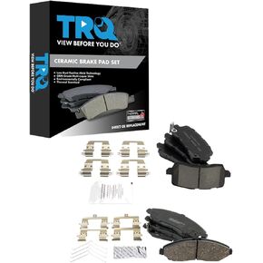 TRQ Brake Pads Ceramic Compatible with 2017-2020 Acura MDX
