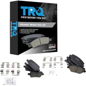 TRQ Brake Pads Ceramic Compatible with 2017-2018 Buick LaCrosse 2018-2019 Regal Sportback Regal TourX 2018-2020 Chevrolet Equinox GMC Terrain