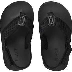 The Children's Place Boy's Baby Toddler Everyday Flip Flops with Backstrap