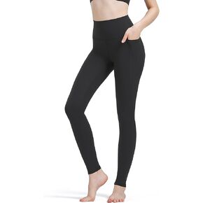 Zylioo Tall Leggings Tummy Control,Long Yoga Leggings for Tall Ladies,High Waisted Leggings with Pocket,Athletic Leggings