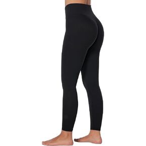 Sunzel Sunlissia Hidden Butt Lifting Scrunch Workout Leggings for Women, Crossover High Waist Yoga Pants with Tummy Control