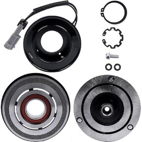 AC Compressor Clutch Kit Replacement for Chevy Avalanche Silverado Suburban GMC Savana Sierra Yukon Cadillac Escalade Hummer H2 H3 5.3L 6.0L 6.2L