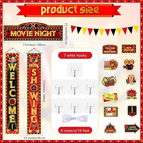 Shinyrelief 15 PCS Circus Decorations Carnival مخططة المظلة الشرفة لافتة الكرنفال موضوع الاتجاهية ترحيب في السيرك لمستلزمات حفلة عيد الميلاد in Kuwait