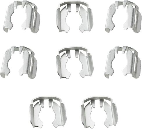 8pack 12570620 PC61004 Automotive Fuel Counter Clip Metain Clip Kit in Kuwait