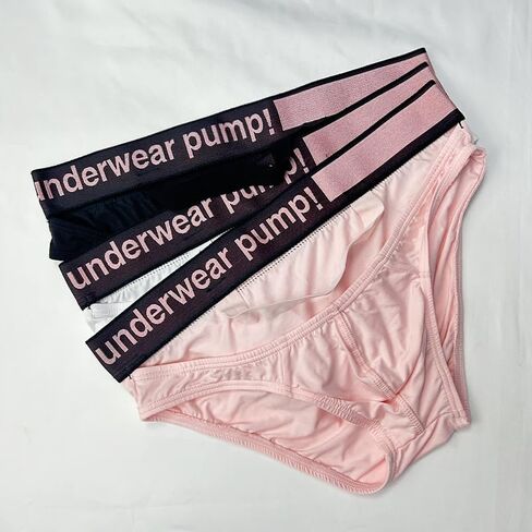 Meshal Modal Bikini Underwear Sexy Hollow Out Low Rise Men's Briefs Pack in Kuwait