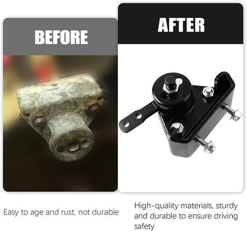 PACEWALKER Go Kart Mechanical Brake Caliper and Bracket with Pads for Manco 9598 9597 Yerf-Dog, Carter, ASW, Bristers, Airheart MB-1 Predator 212cc 196cc 6.5hp gx160 Go Kart Brake System Black in Saudi Arabia