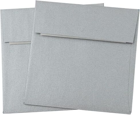 LUXPaper Square Invitation Envelopes | Peel & Press | 5 3/4" x 5 3/4" | Grocery Bag Brown | 70lb. Text | 50 Qty in Kuwait