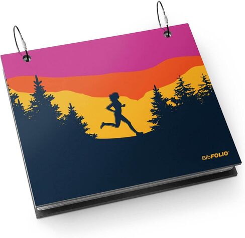 ألبوم Gone For a Run BibFOLIO Race Bib | حامل مريلة ثلاثي | زاهى الألوان in Kuwait