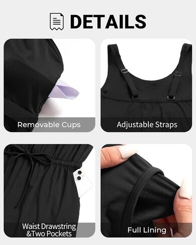Tempt Me Romper One Piece Swimsuits with Short - Women Boyleg with Pockets Modest Bathing Suit 2025 Swimwear in Saudi Arabia