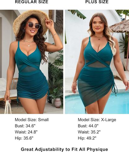 Blooming Jelly Womens One Piece Swimsuit Modest Tummy Control Bathing Suit Twist Front Swim Dress Swimwear 2025 in Kuwait
