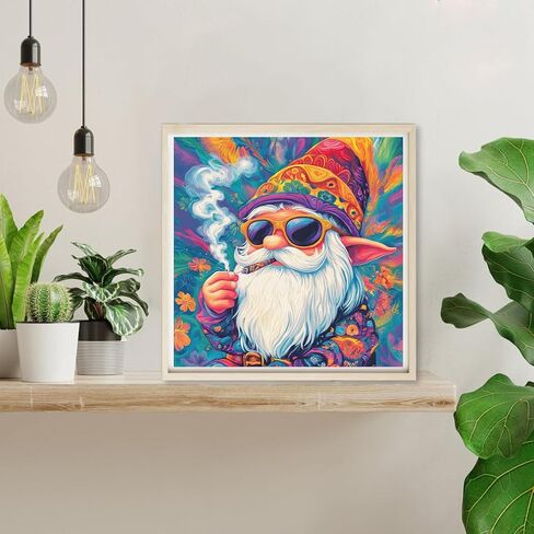 Keyifa 5d Diamond Painting Rainbow Landscape Diamond Art Kits للبالغين ، مستديرة تدريبات كاملة Aurora Borealis Diamond Paint in Kuwait