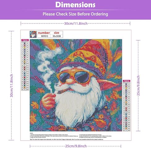 Keyifa 5d Diamond Painting Rainbow Landscape Diamond Art Kits للبالغين ، مستديرة تدريبات كاملة Aurora Borealis Diamond Paint in Kuwait