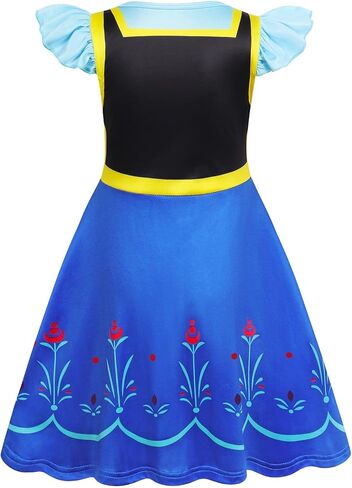 AmzBarley Doll and Girl Matching Nightgown Princess Pajamas Night Gown Dress for Girls and 18" Dolls Clothes in Saudi Arabia