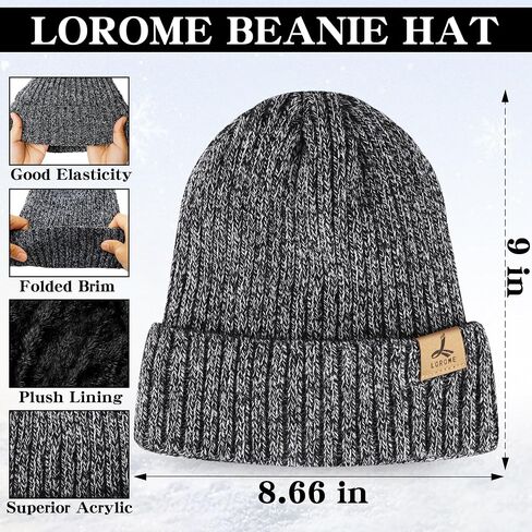 3 PCS Winter HAT DACRF GLOVES مجموعة ، ناعمة دافئة قبعة قبعة قبعة شاشة لمس طويلة الوشاح متشابك in Kuwait