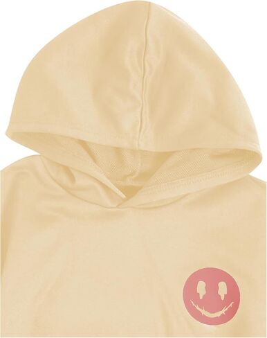 Soly Hux Girl's Sweatsuit 2 قطعة ملابس رسمية غير رسمية طويلة الأكمام هوديز من النوع الثقيل والرواد العرق in Kuwait