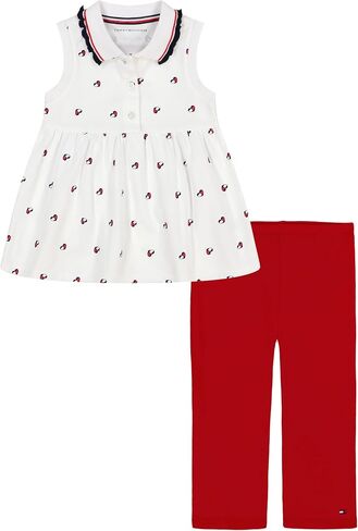 Tommy Hilfiger Baby Girls 2pc Capri Set in Saudi Arabia
