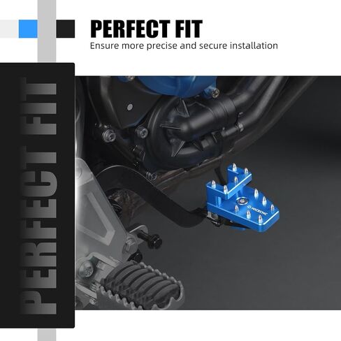 DualControl Brake Pedal Double Control Pedal Compatible with Yamaha Tenere 700 /XTZ700 2019-2024, Tenere 700 Rally Edition 2020-2024, Tenere 700 World Raid 2022-2024, Aluminum Alloy, Black in Saudi Arabia