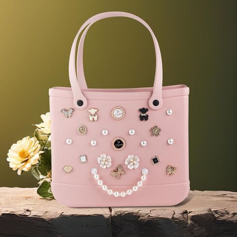 Mon Carame Rubber Beach Bag Accessories Charms ، Rubber Beach Totes Assortories ، in Kuwait