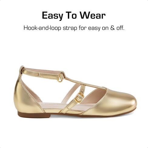 DREAM PAIRS Girls Dress Shoes Mary Jane Flats for Little Girls Party Shoes with T Strap in Saudi Arabia