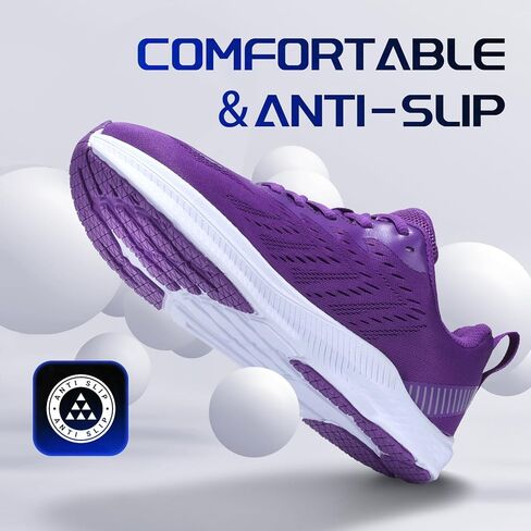 ZVC Wide Toe Box Shoes Women Wide Road Runing خفيفة الوزن مريحة غير قسيمة أحذية المشي in Kuwait