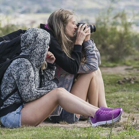 ZVC Wide Toe Box Shoes Women Wide Road Runing خفيفة الوزن مريحة غير قسيمة أحذية المشي in Kuwait