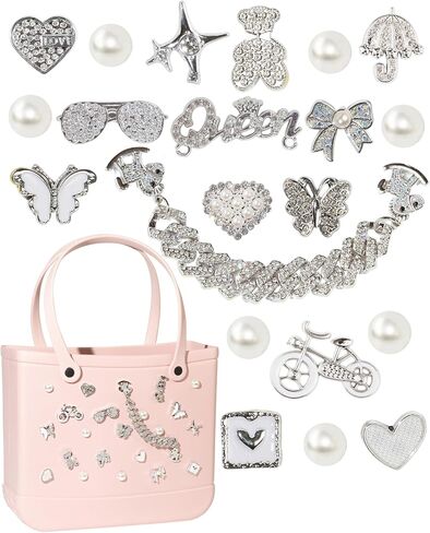 Mon Carame Rubber Beach Bag Accessories Charms ، Rubber Beach Totes Assortories ، in Kuwait