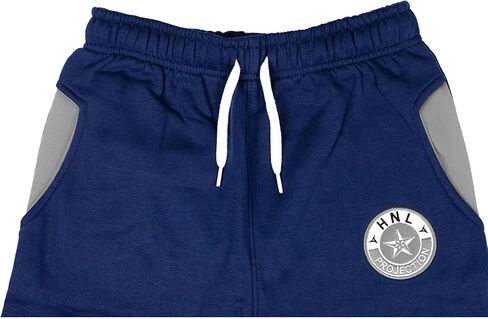 Boys Girls Tracksuit HNL Projection Contrast Zipped Hooded Top Jogging Bottoms Sports Comfortable Tracksuit in Kuwait