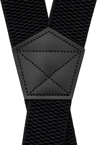 Suspenders for Men, Adjustable Wide Suspenders with Strong Clips X Shape Costume Heavy Duty in Saudi Arabia