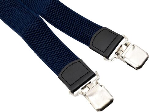 Suspenders for Men, Adjustable Wide Suspenders with Strong Clips X Shape Costume Heavy Duty in Saudi Arabia