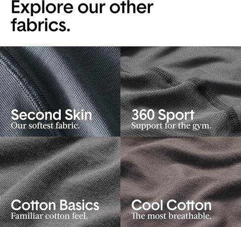 Tommy John Men's Luxe Modal 4 "Trunk Boxer Leight Loftwear in Kuwait