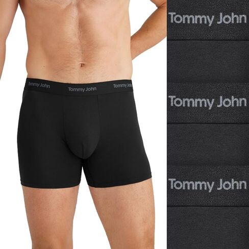 Tommy John Men's Luxe Modal 4 "Trunk Boxer Leight Loftwear in Kuwait