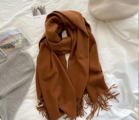 Luxe Wrap Cashmere Feel Winter Scarf For Women Ultimate Comfort Elegance Flights Soft Cozy Travel in Saudi Arabia