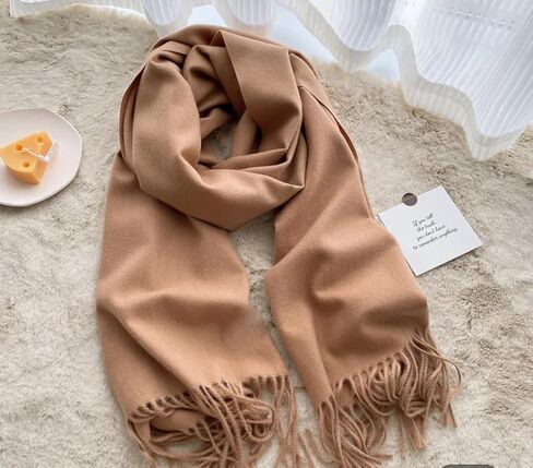 Luxe Wrap Cashmere يشعر وشاح الشتاء للمرأة الراحة في نهاية المطاف الرحلات الجوية الرحلات الناعمة المريحة السفر in Kuwait