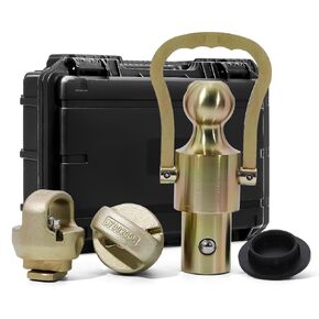 GNXA2061 Groenseck Ball Kit ، 2-5/16 بوصة كرات وسلسلة السلامة مرساة RAM 2500/3500 Groenseck Ball لشاحنات Dodge RAM ، تناسب Ford F-250/F-350/F-450 Super Duty ، Chevy Silverado & GMC Sierra