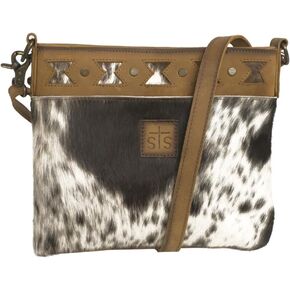 STS Ranchwear Womens Roswell Vivian Tan Cowhide Crossbody Bag