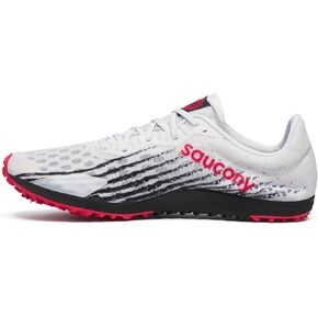 Saucony Men's Kilkenny XC 9 Spike Sneaker ، White/Black ، 7.5