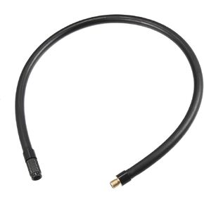 50cm Threaded Tire Inflator Extension Hose Chuck Adapter Air Pump Tube Tire Valve Connection Pipe for Car Truck Bike MTB Copper Rubber Replace Parts