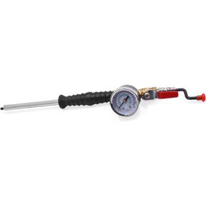 Portable Quick Connector Truck Car Tire Tyre Air Chuck Inflator w Pressure Gauge Item Replacement