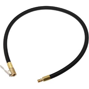 Copper Nylon 60cm 24" Tire Valve Connect Pipe Air Chuck Inflator Compressor Pump Extension Hose for Car Motorbike Bike Quick Connect Auto Replacement Parts
