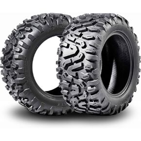 MCKINLEY UTV ATV Tires 27X11-14 6-Ply Super Trail 27X11X14 All Terrain X612, Set 2