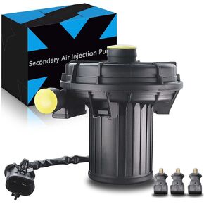 Upgraded 12610063 Secondary Air Injection Pump Smog Pump fit For:-Chevy Colorado 2007-2012 For:-GMC Canyon 2007-2012 For:-Hummer H3 For:-Isuzu i-290 i-370, 2007-2012 2.9L 3.7L 5.3L V8 L4