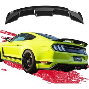 مفسد موستانج - متوافق مع طرازات Door 2015-2023 موستانج شيلبي/GT/EcoBoost Coupe 2 - GT 350 GT500 Trunk Trunk Wing