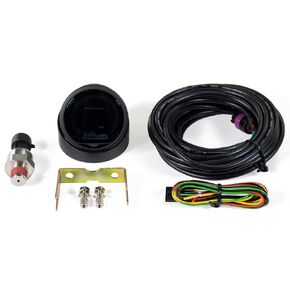 Hornblasters 220 PSI مقياس ضغط الهواء الرقمي-2 "شاشة LED ، 1/4" قارئ الجهد المدمج ، معالج الدقيق عالي الدقة ، ضمان متوافق مع 12V ، لمدة عامين