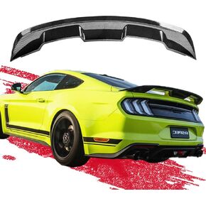 Mustang Spoiler - Compatible with 2015-2023 Mustang Shelby/GT/EcoBoost Coupe 2 Door Models - GT 350 GT500 Style Trunk Rear Spoiler Wing in Kuwait